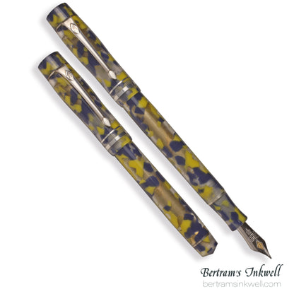 Conway Stewart Wellington Prototype (yellow and blue transparent) Fountain Pen, 2014