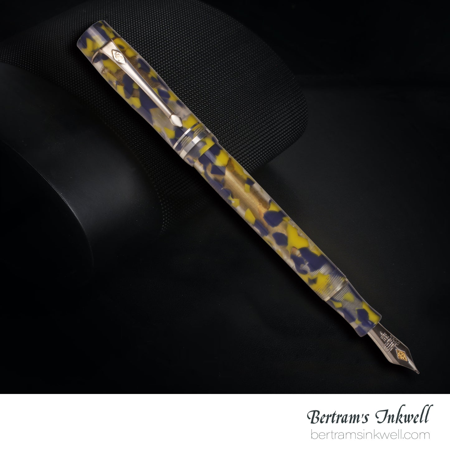 Conway Stewart Wellington Prototype (yellow and blue transparent) Fountain Pen, 2014