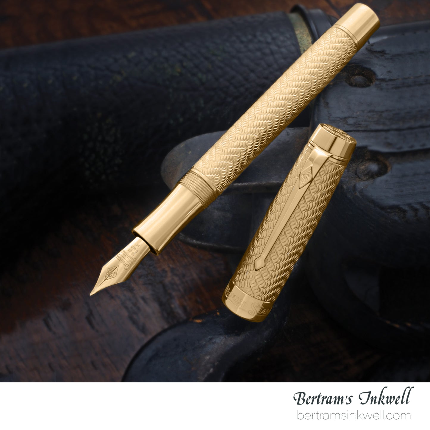 Conway Stewart 'Drake' Vermeil Limited Edition Fountain Pen 2007