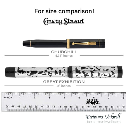 Conway Stewart Sterling Silver Henry Simpole Great Exhibition Limited Edition Rollerball, 20106