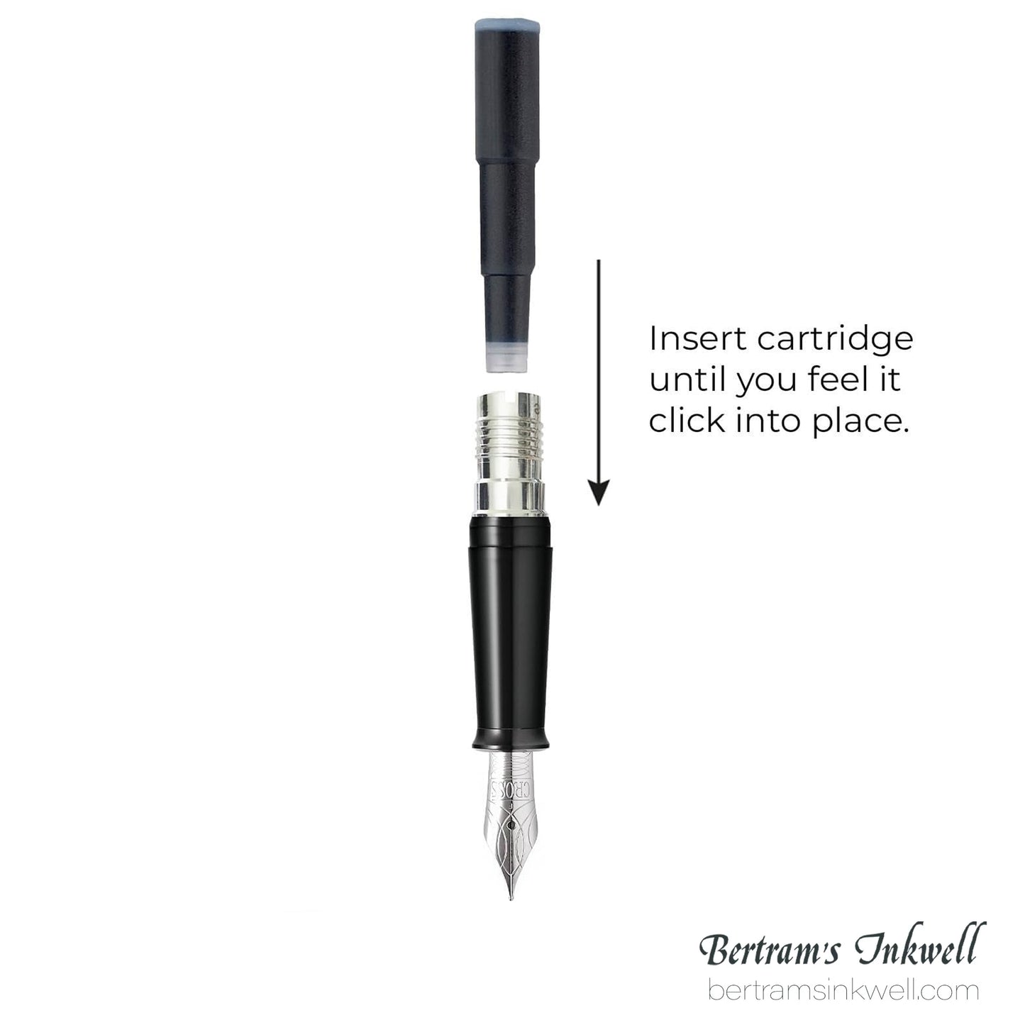 Cross Black Ink Cartridges (6 per box)
