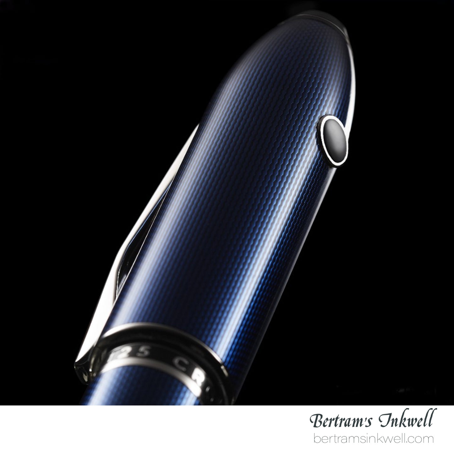 Cross Peerless TRAKR Quartz Blue Ballpoint AT0702-12/TKR With Leather Pen Case 2015
