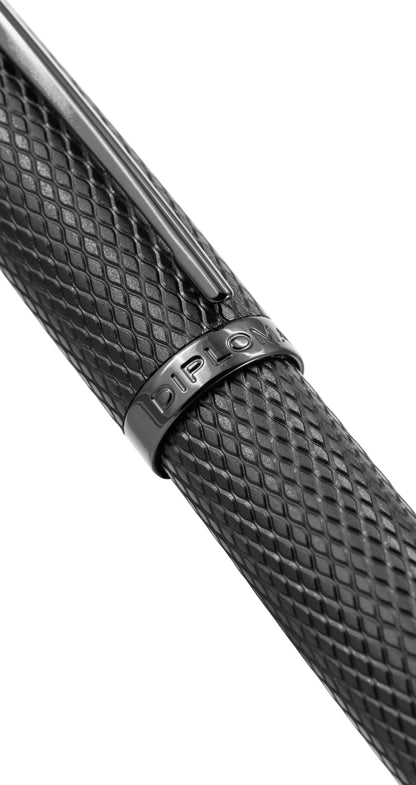 Diplomat Viper Noir Guilloche Rollerball