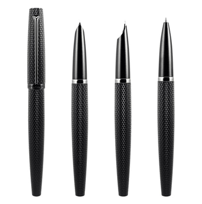 Diplomat Viper Noir Guilloche Rollerball