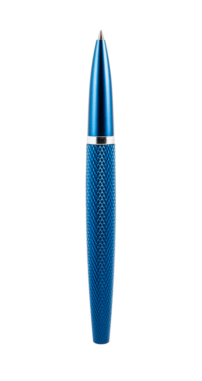 Diplomat Viper Blue Guilloche Rollerball