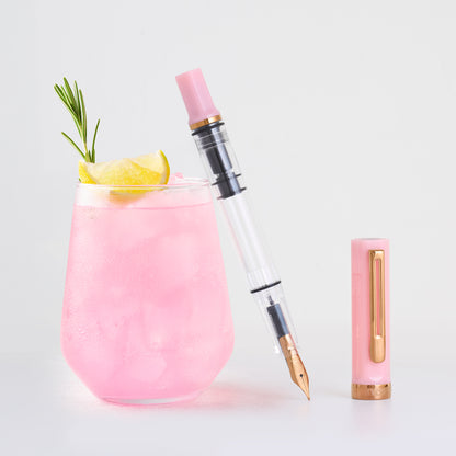 TWSBI ECO Pink Lemonade w/Bronze