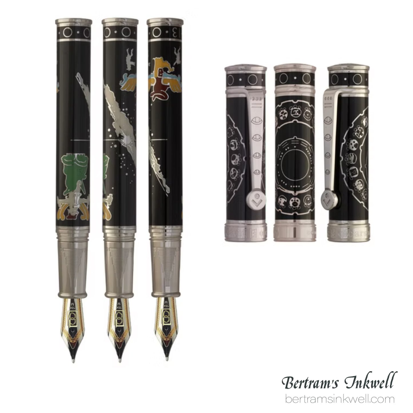 David Oscarson 2012 End of Days Opaque Black Fountain Pen