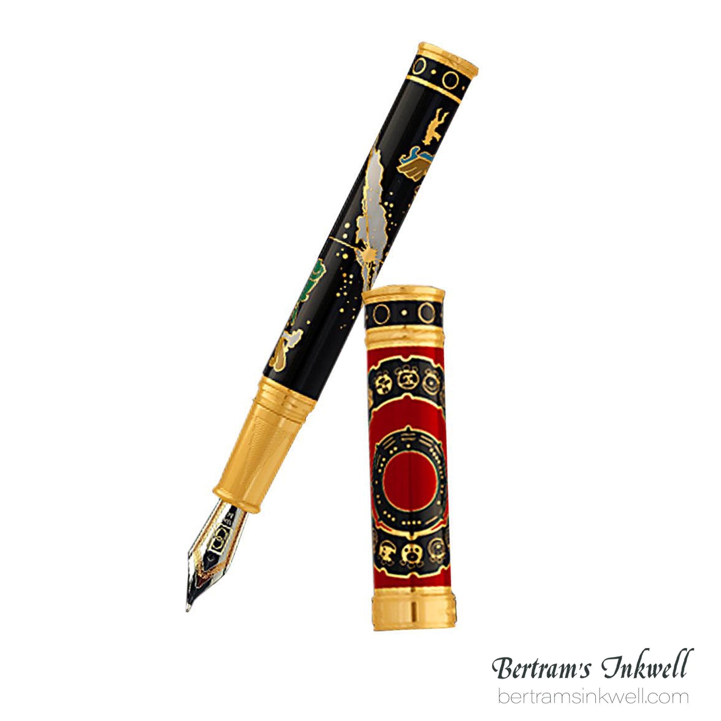 David Oscarson 2012 End of Days Opaque Red Fountain Pen