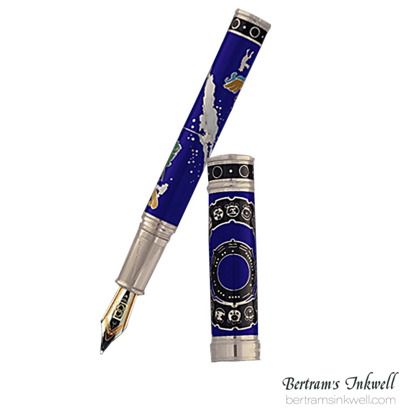 David Oscarson 2012 End of Days Sapphire Blue Fountain Pen
