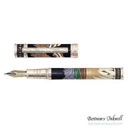 David Oscarson America The Beautiful Onyx Fountain Pen