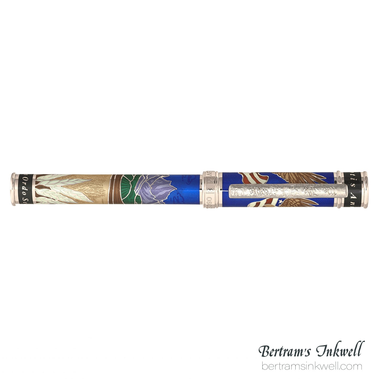 David Oscarson America The Beautiful Sapphire Fountain Pen
