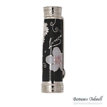 David Oscarson Carl Linnaeus Black Fountain Pen