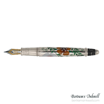 David Oscarson Carl Linnaeus Black Fountain Pen