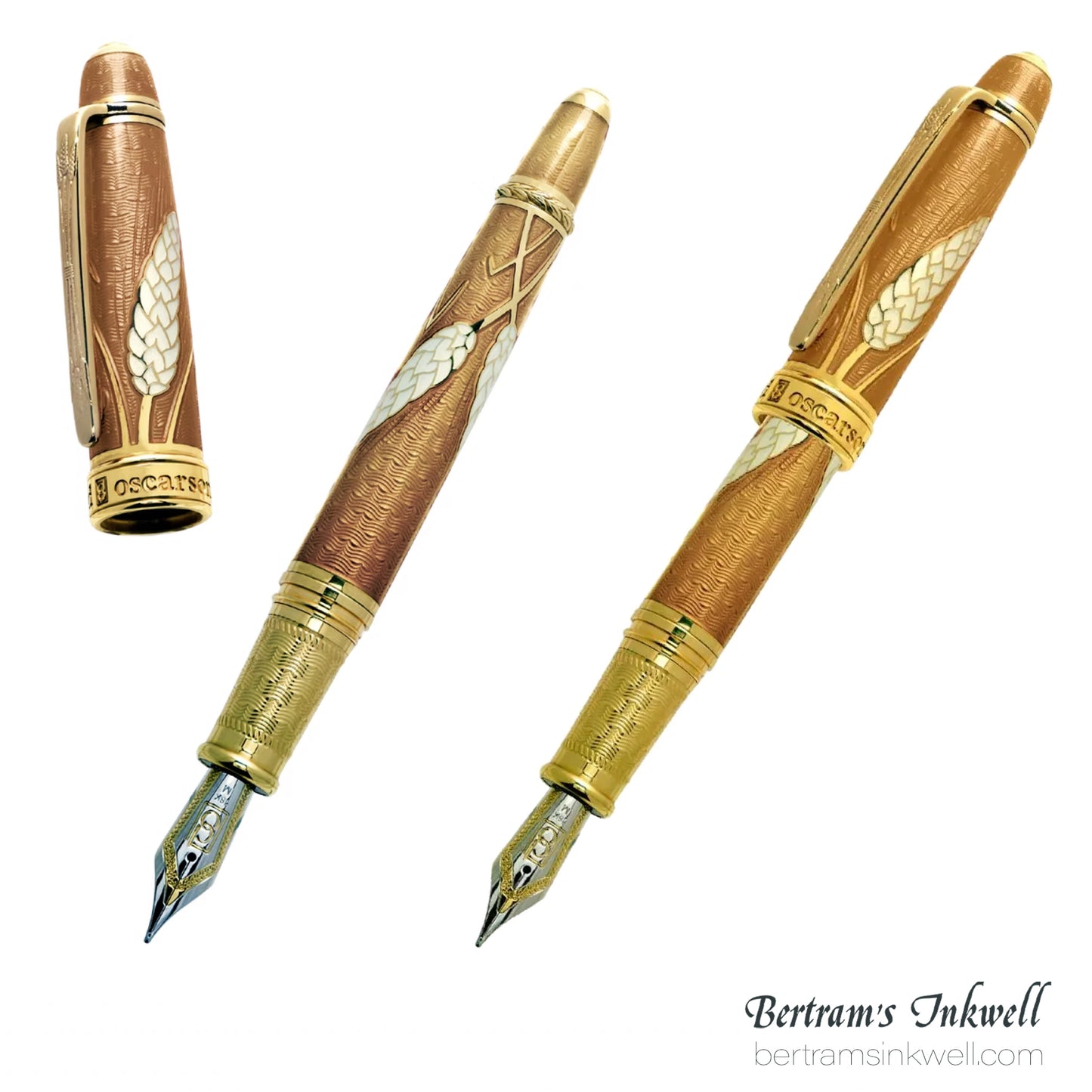 David Oscarson Harvest Copper Bronze Fountain Pen
