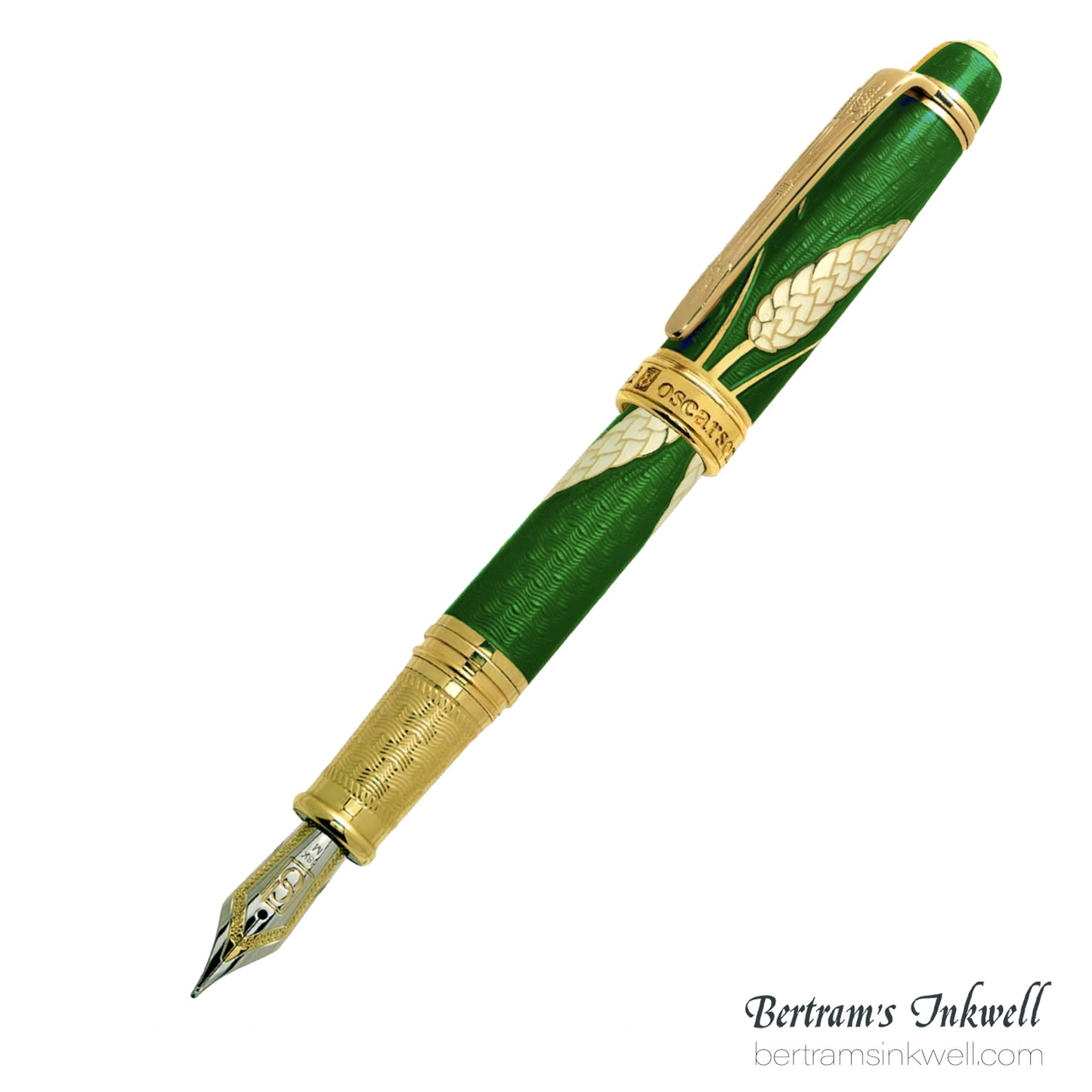 David Oscarson Harvest Emerald Green Fountain Pen