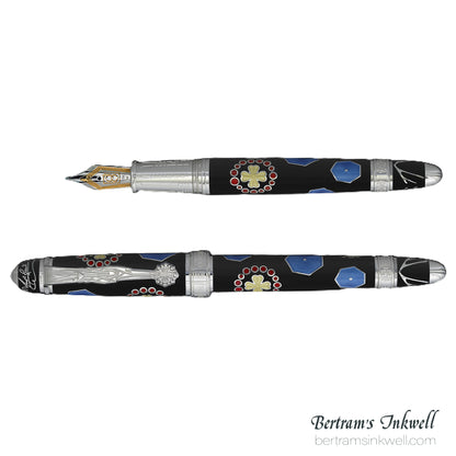 David Oscarson La Sagrada Familia Black Black Fountain Pen