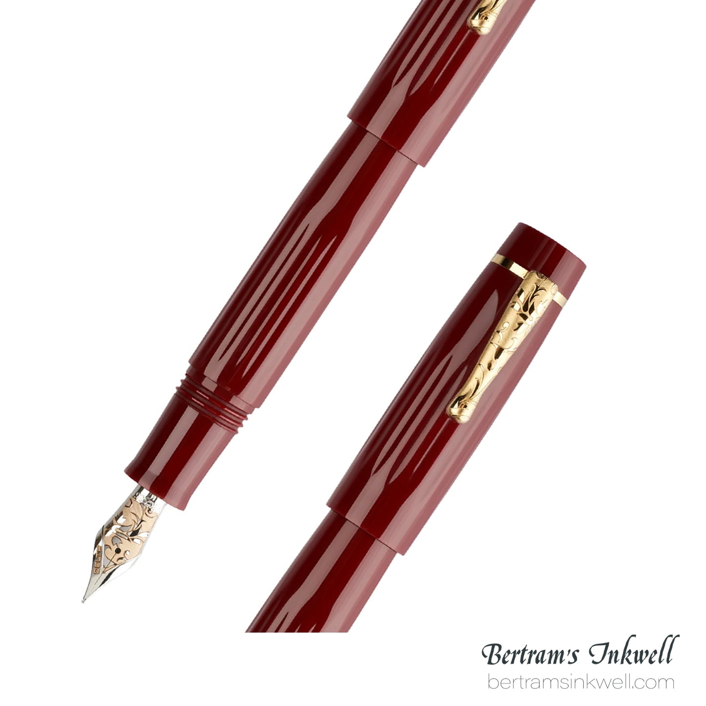 Delta Bio+16 Fountain Pen Corallo "KP" #8 14Kt Gold Nib