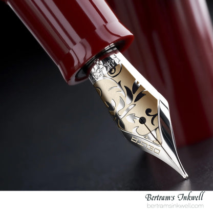 Delta Bio+16 Fountain Pen Corallo "KP" #8 14Kt Gold Nib