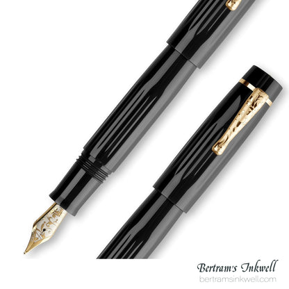 Delta Bio+16 Fountain Pen Nera "KP" #6 14Kt Gold Nib