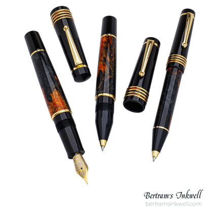 Delta DV Original Glow Up Fountain Pen 14k Nib