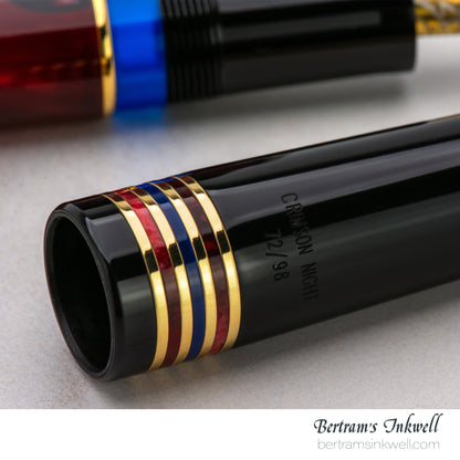 Delta Four Rings Collection - Crimson Night Fountain Pen Limited Edition