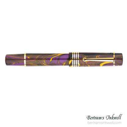 Delta Neo Gallery Four Rings Collection - Iris Rollerball Pen
