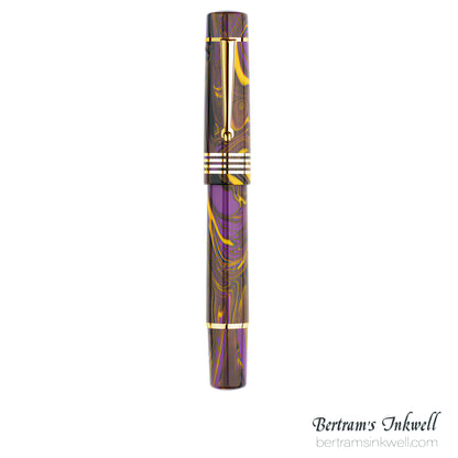 Delta Neo Gallery Four Rings Collection - Iris Rollerball Pen
