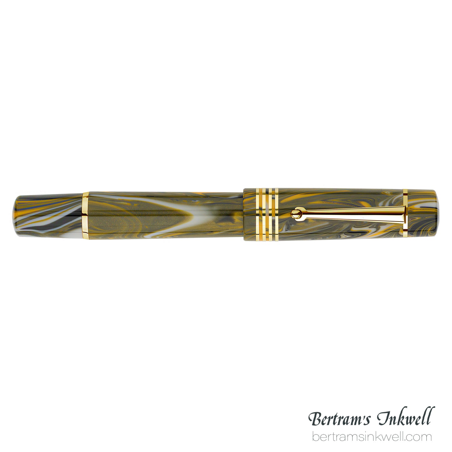 Delta Neo Gallery Four Rings Collection - Marigold Rollerball Pen