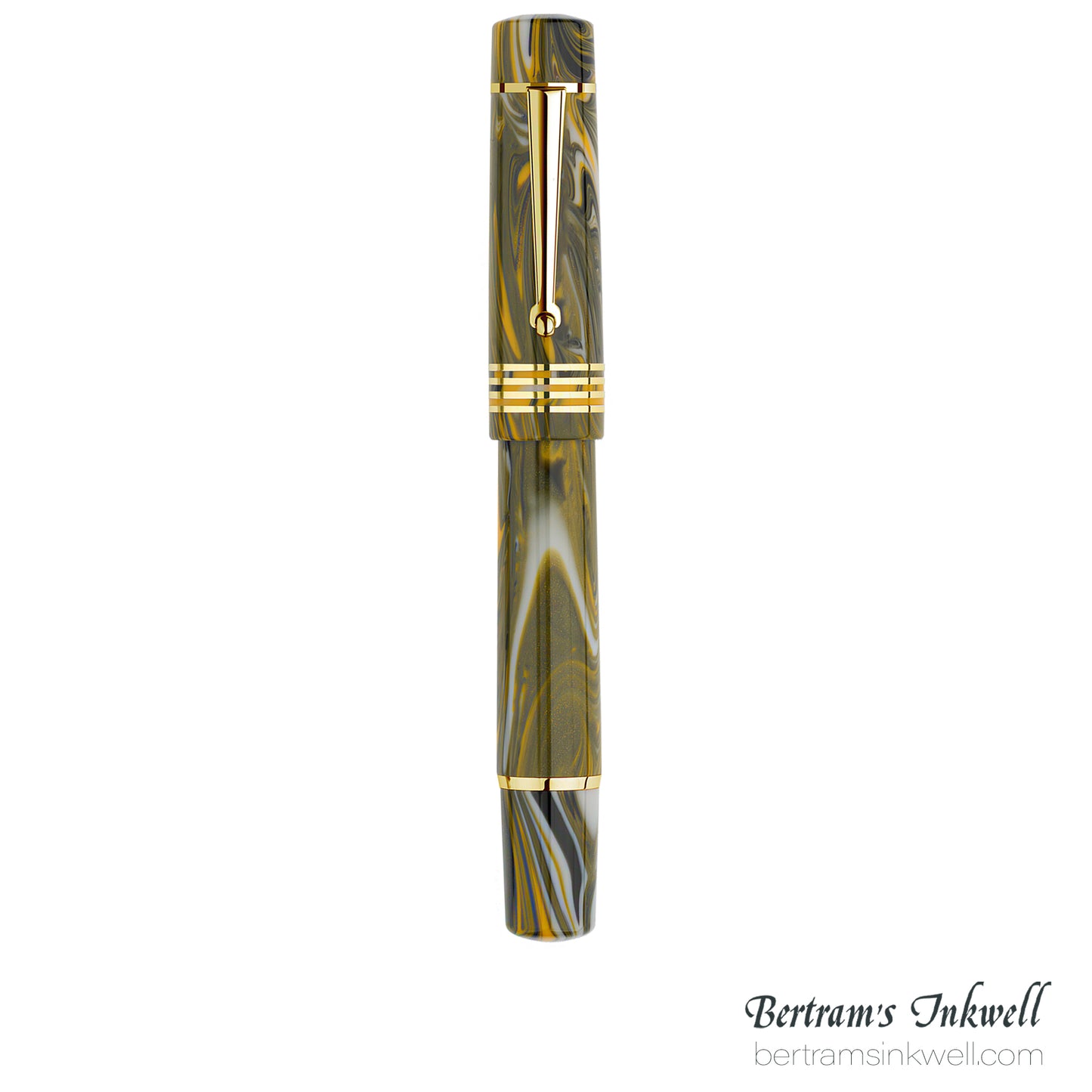 Delta Neo Gallery Four Rings Collection - Marigold Fountain Pen