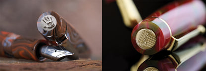 Delta Signs Of Time Art Edition Classical Art Fountain Pen