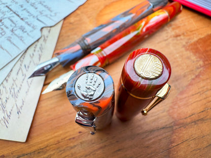 Delta Signs Of Time Art Edition Classical Art Fountain Pen