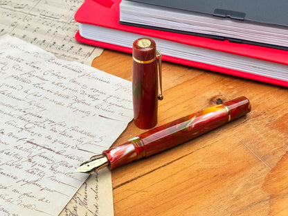 Delta Signs Of Time Art Edition Classical Art Fountain Pen