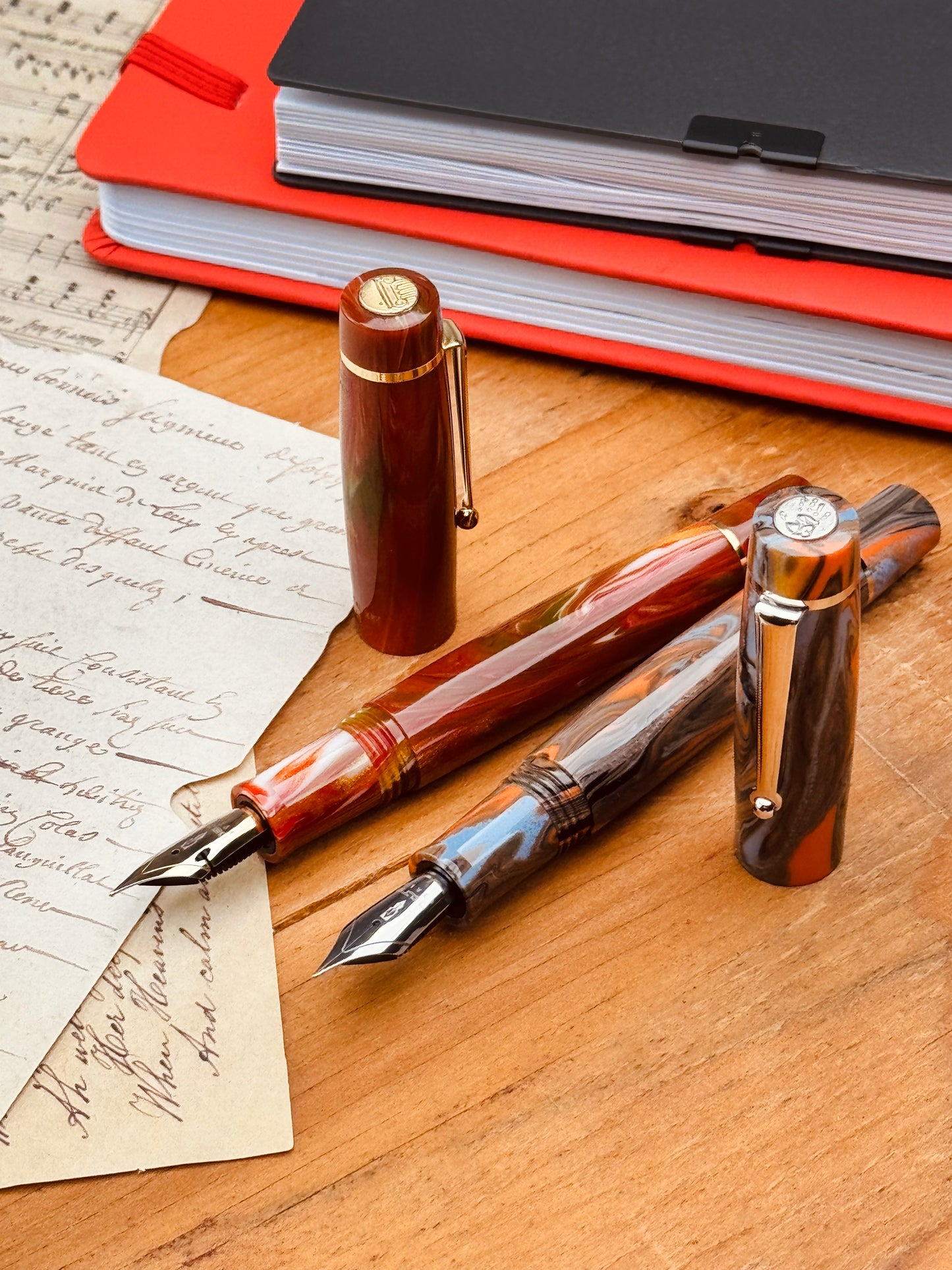 Delta Signs Of Time Art Edition Classical Art Fountain Pen