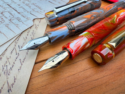 Delta Signs Of Time Art Edition Classical Art Fountain Pen