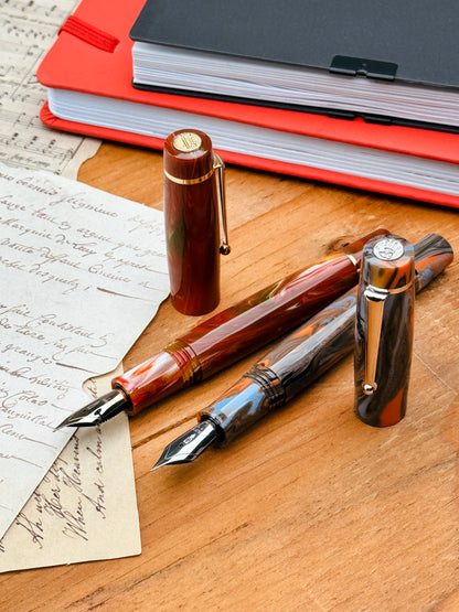 Delta Signs Of Time Art Edition Classical Art Fountain Pen