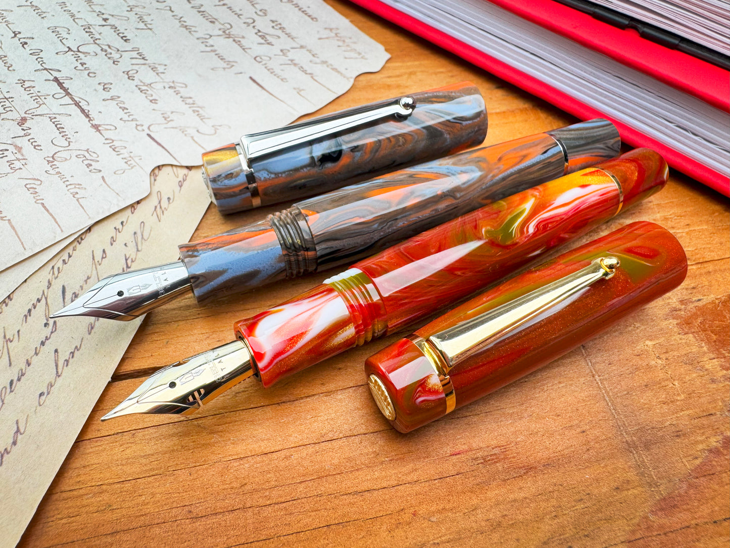 Delta Signs Of Time Art Edition Classical Art Fountain Pen