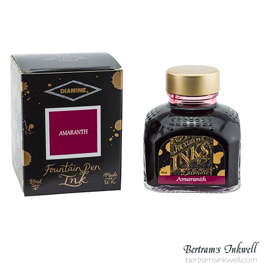 Diamine Amaranth Fountain Pen Ink Bottle 80ml