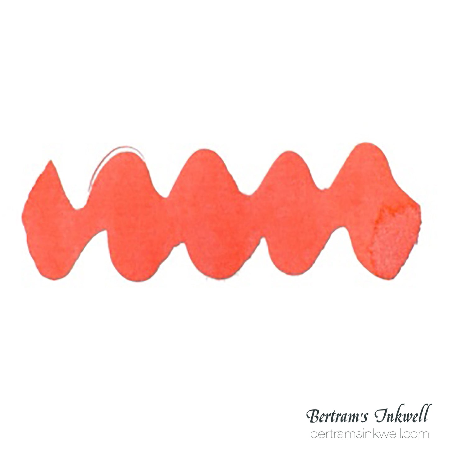 Diamine Forever Permanent Pigment Bottled Ink Coral Blaze 50ml