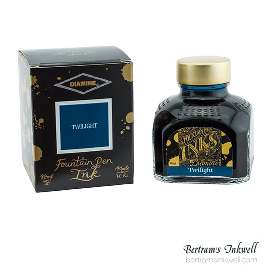 Diamine Twilight Fountain Pen Ink Bottle 80ml