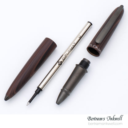 Diplomat Aero Black Forest Rollerball Pen