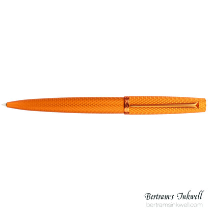 Diplomat Viper Orange Guilloche Ballpoint
