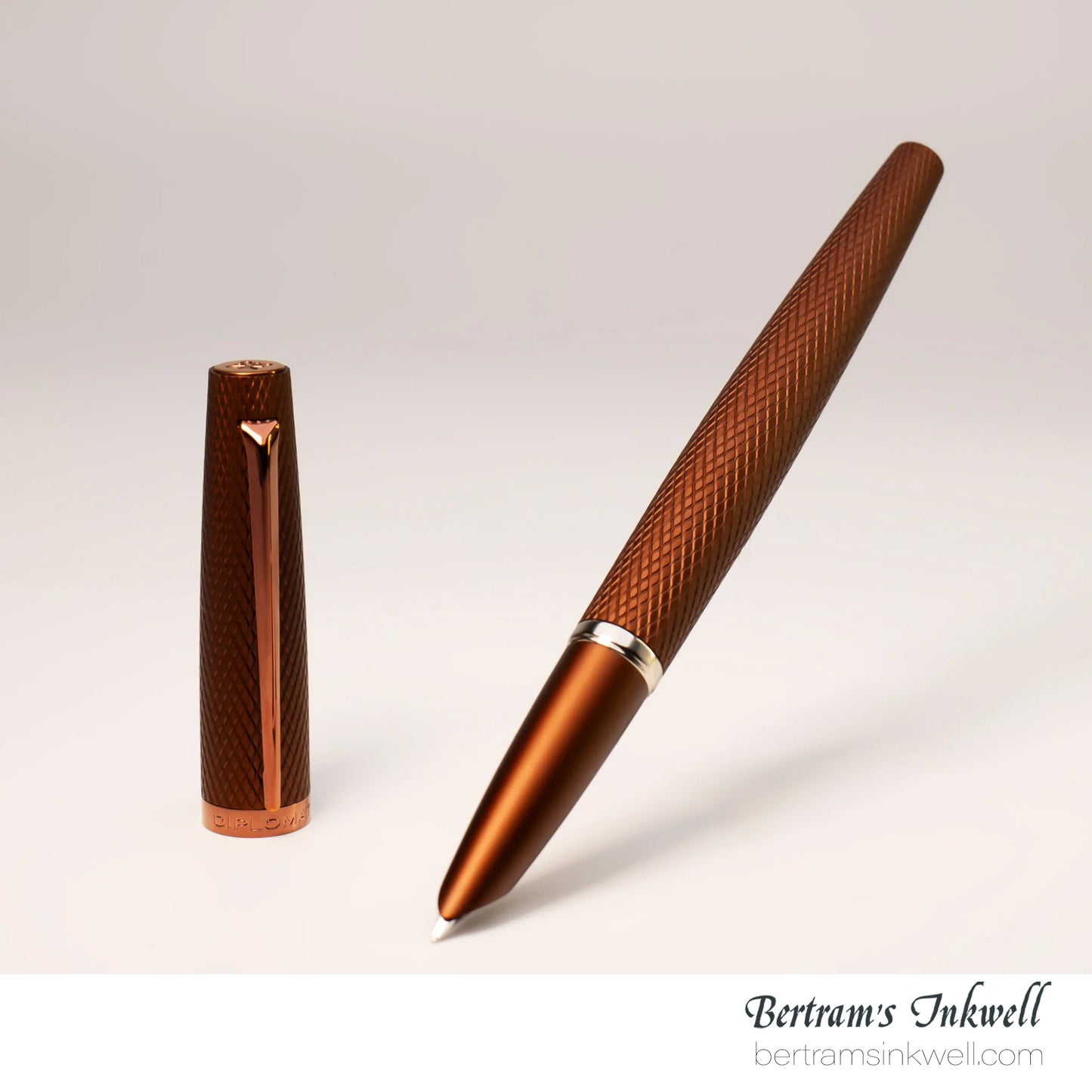Diplomat Viper Brown Guilloche Fountain Pen