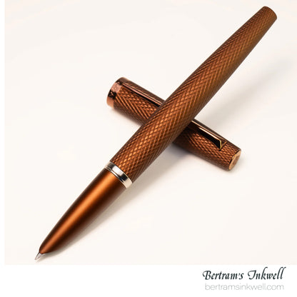 Diplomat Viper Brown Guilloche Fountain Pen
