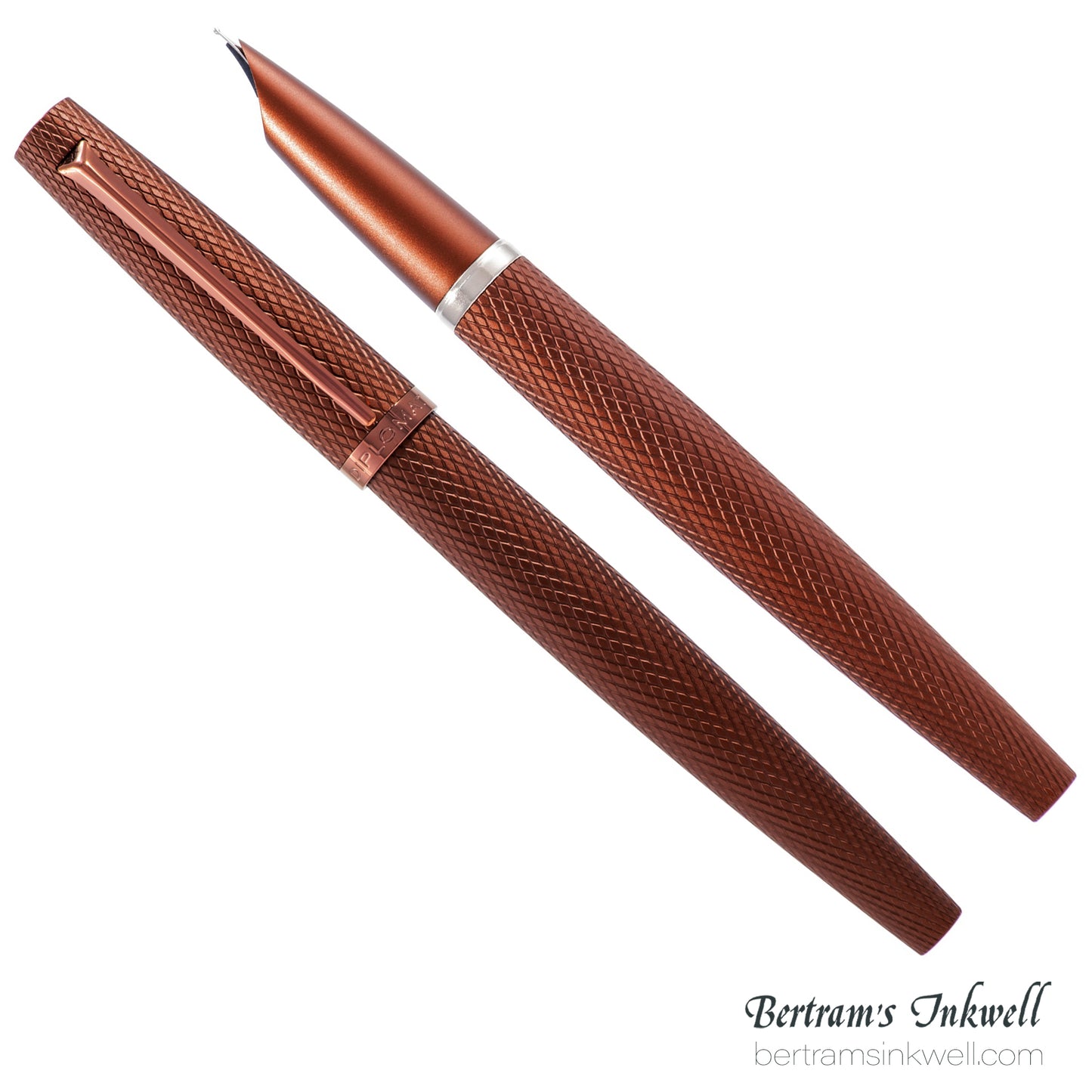 Diplomat Viper Brown Guilloche Fountain Pen