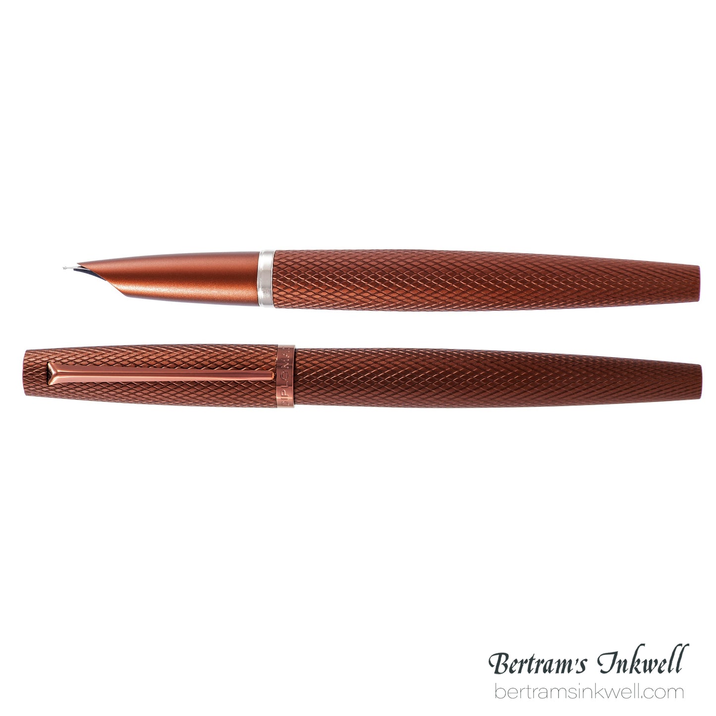 Diplomat Viper Brown Guilloche Fountain Pen