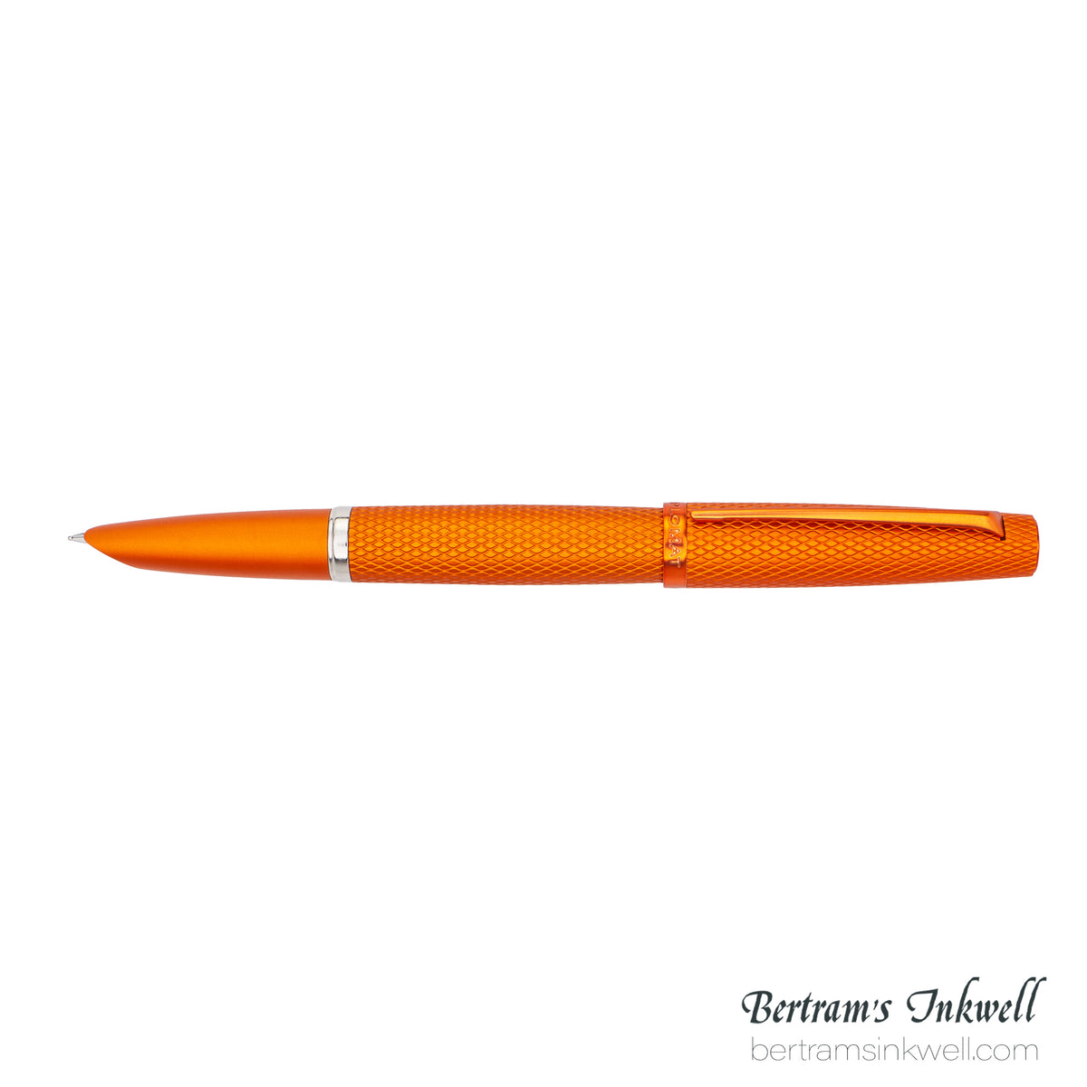 Diplomat Viper Orange Guilloche Fountain Pen