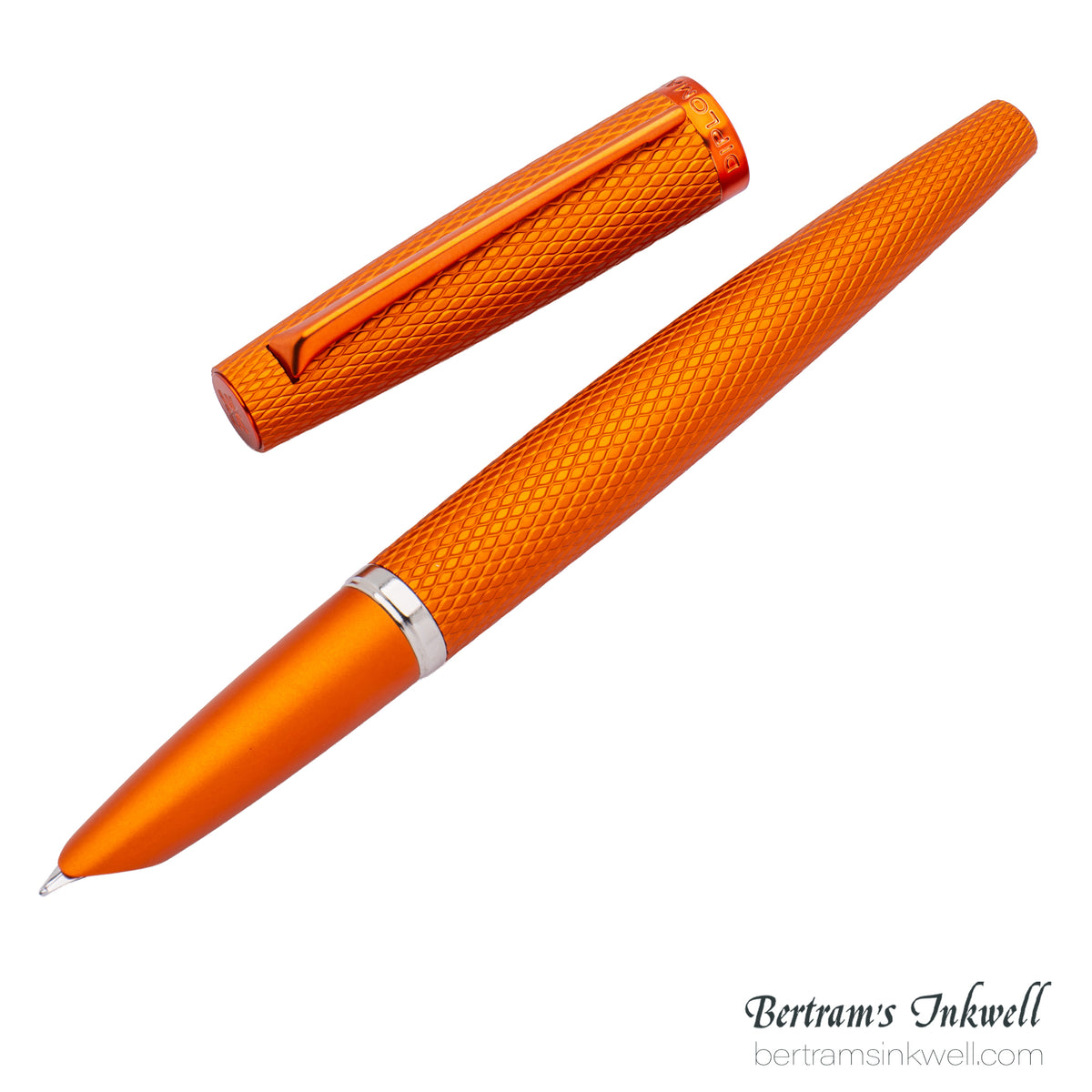 Diplomat Viper Orange Guilloche Fountain Pen