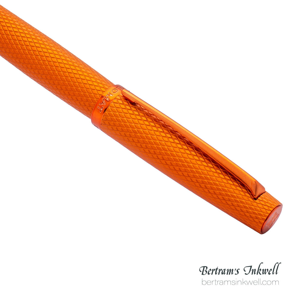 Diplomat Viper Orange Guilloche Fountain Pen