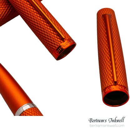 Diplomat Viper Orange Guilloche Rollerball