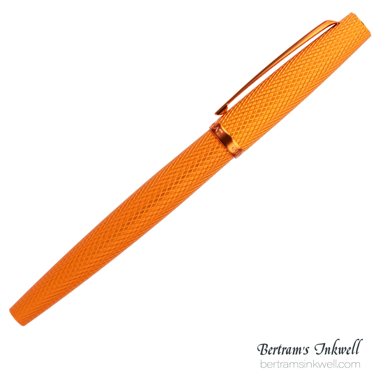 Diplomat Viper Orange Guilloche Rollerball